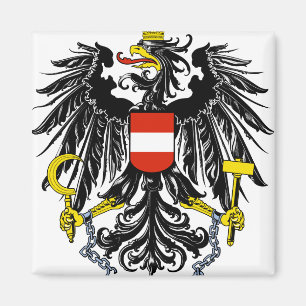 Imán emblema de austria