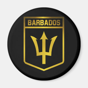 Imán Emblema de Barbados