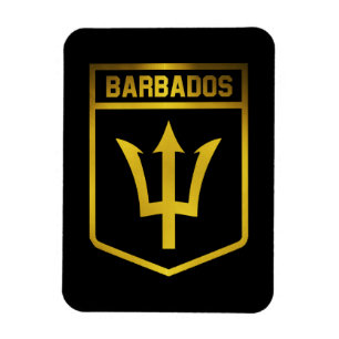 Imán Emblema de Barbados