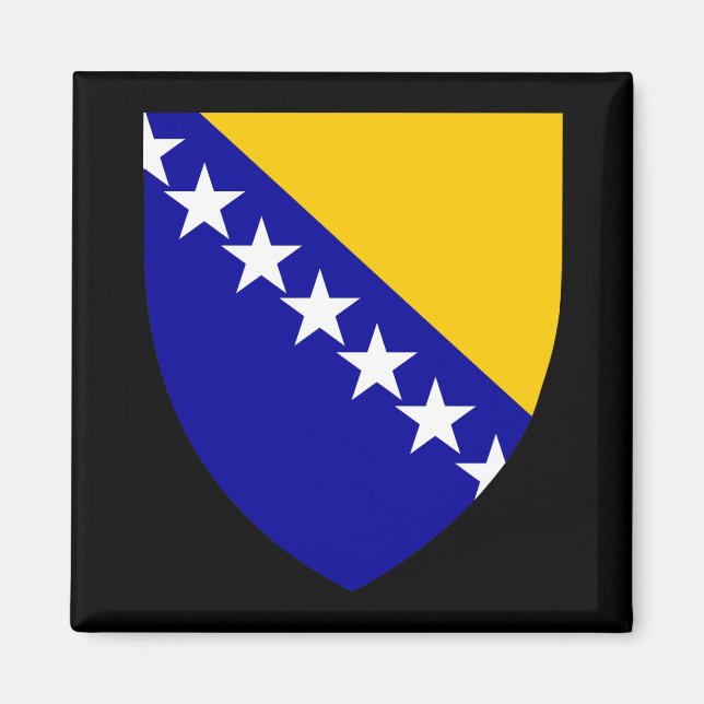 Imán emblema de bosnia (Frente)