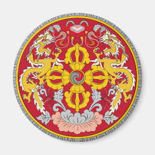 Imán Emblema de Bután (རྒྱ ལ ་ ཡོ ང 