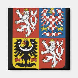 Imán emblema de Czech