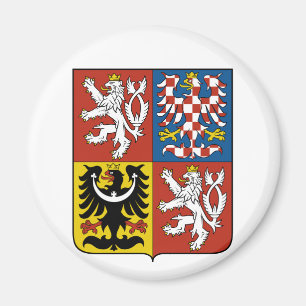 Imán emblema de Czech