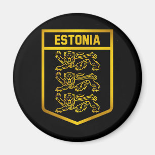 Imán Emblema de Estonia