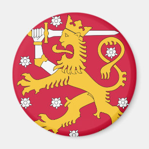 Imán emblema de finland
