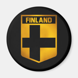Imán Emblema de Finlandia