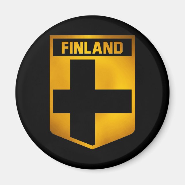 Imán Emblema de Finlandia (Frente)