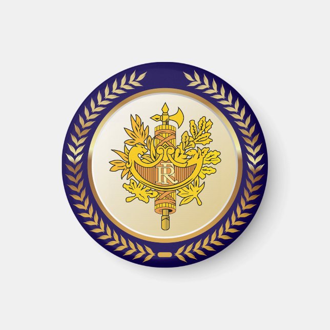 Imán Emblema De Francia (Frente)