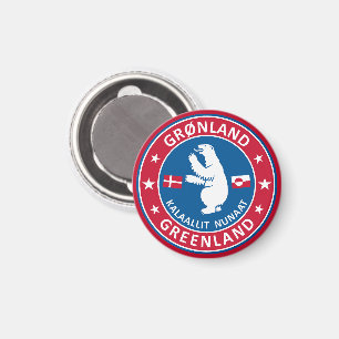 Imán Emblema de Groenlandia