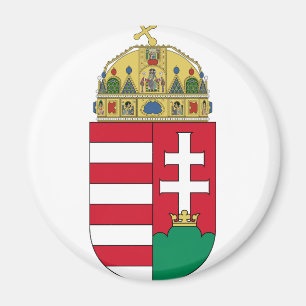 Imán emblema de Hungría