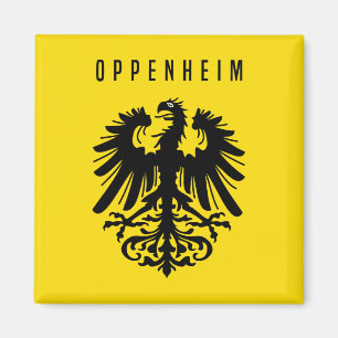 Imán Emblema de la ciudad de Oppenheim Símbolo de Alema
