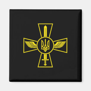 Imán Emblema de la Fuerza Aérea Ucraniana Fuerzas Armad