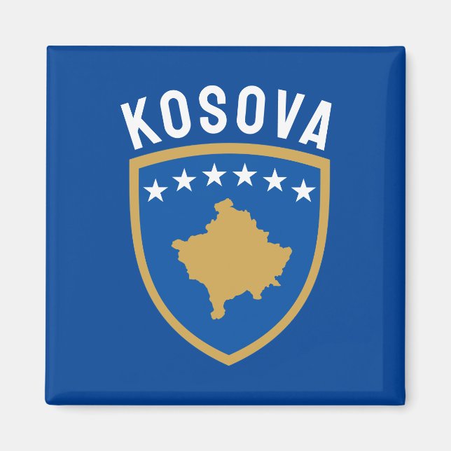 Imán Emblema de la República de Kosovo (Frente)