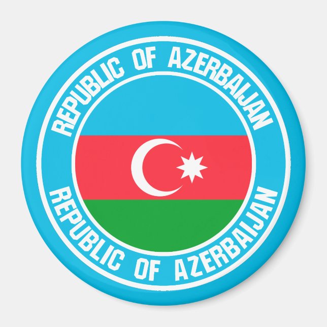 Imán Emblema de la Ronda de Azerbaiyán (Frente)