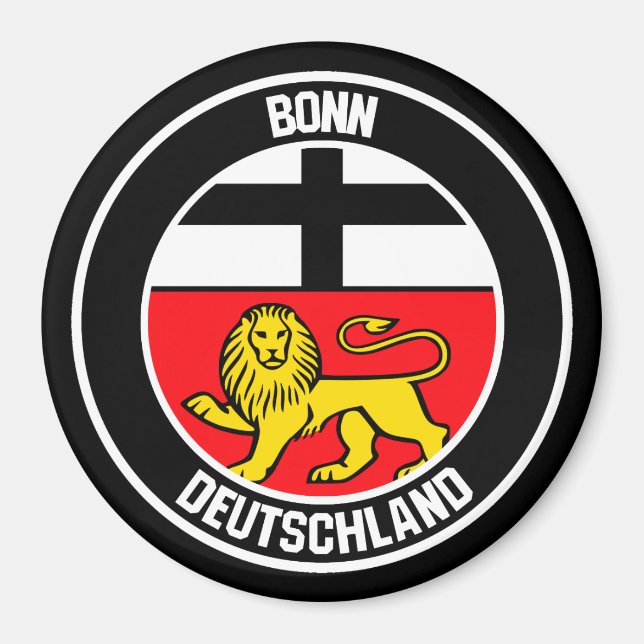 Imán Emblema de la Ronda de Bonn (Frente)