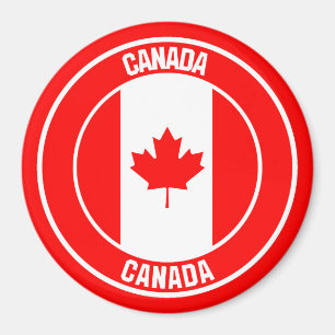 Imán Emblema de la Ronda de Canadá
