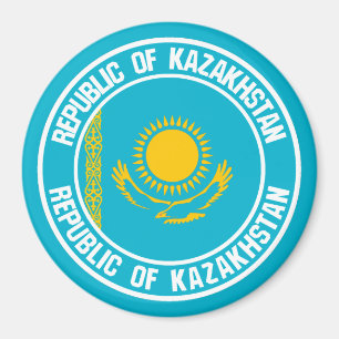 Imán Emblema de la Ronda de Kazajistán
