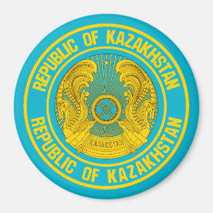 Imán Emblema de la Ronda de Kazajistán