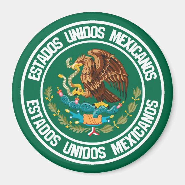 Imán Emblema de la Ronda de México (Frente)