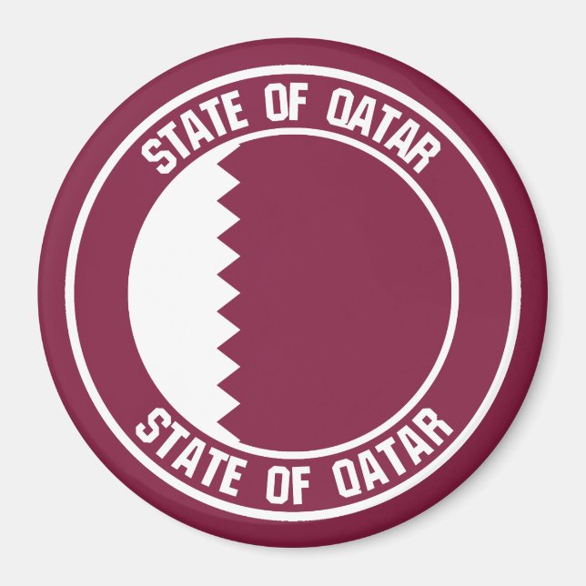 Imán Emblema de la Ronda de Qatar (Frente)