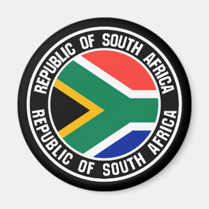 Imán Emblema de la Ronda de Sudáfrica