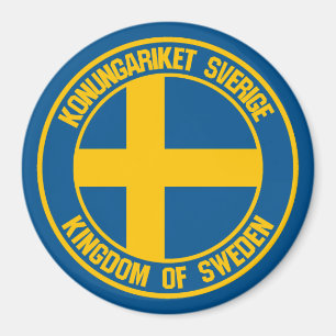 Imán Emblema de la Ronda de Suecia