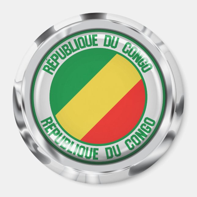 Imán Emblema de la Ronda del Congo (Frente)