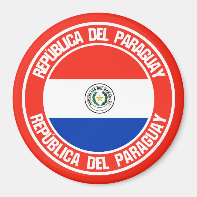 Imán Emblema de la Ronda Paraguay (Frente)