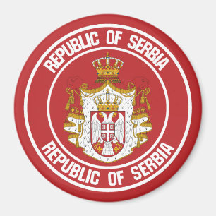 Imán Emblema de la Ronda Serbia