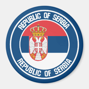 Imán Emblema de la Ronda Serbia