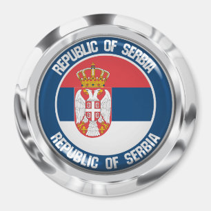 Imán Emblema de la Ronda Serbia