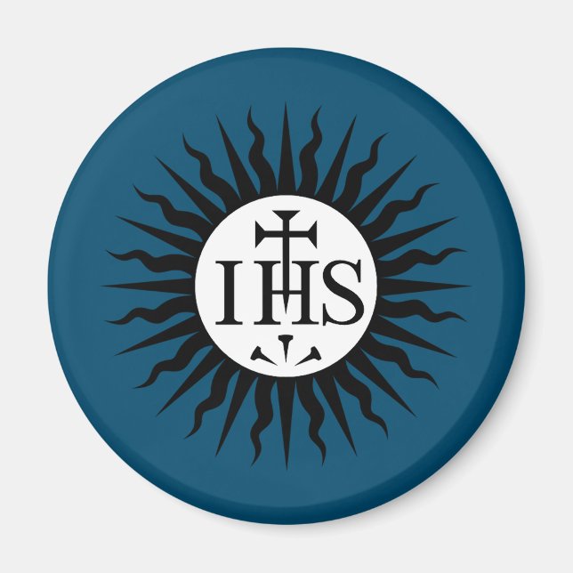 Imán Emblema de la Sociedad de Jesús (Frente)