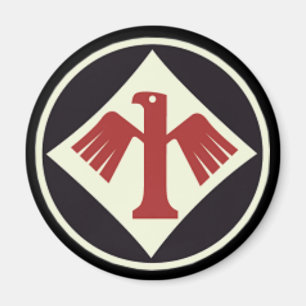 Imán emblema de la unidad I/JG1 de la fuerza aérea de l