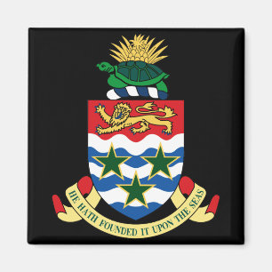Imán emblema de las islas cayman