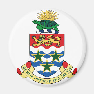 Imán emblema de las islas cayman