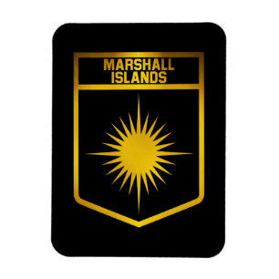 Imán Emblema de las Islas Marshall