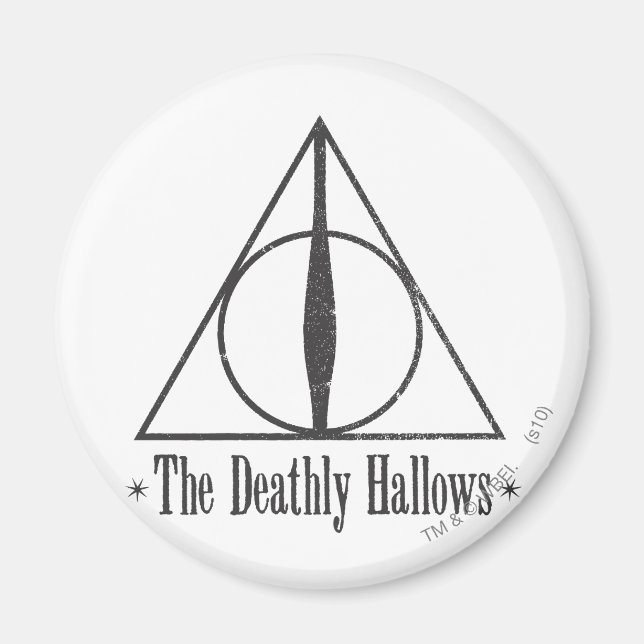 Imán Emblema de las Reliquias de la Muerte de Harry Pot (Frente)
