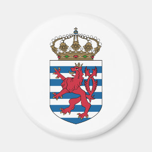 Imán emblema de Luxemburgo