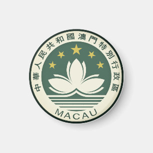 Imán Emblema de Macao