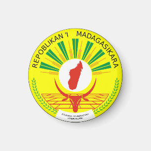 Imán Emblema de Madagascar