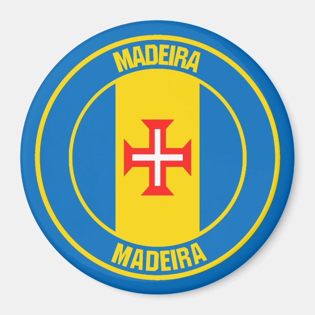 Imán Emblema de Madeira (Frente)