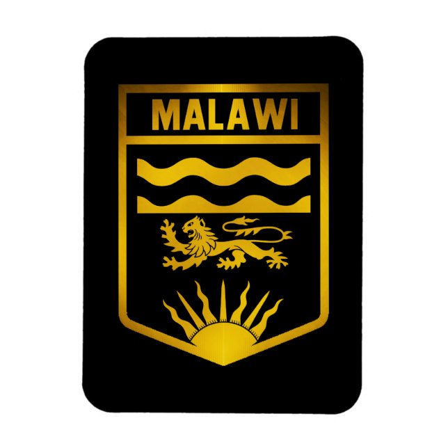 Imán Emblema de Malawi (Vertical)