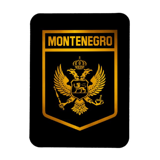Imán Emblema de Montenegro (Vertical)