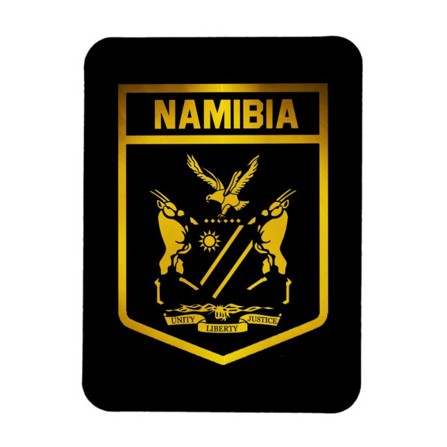 Imán Emblema de Namibia (Vertical)