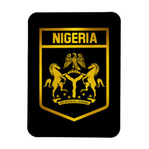 Imán Emblema de Nigeria