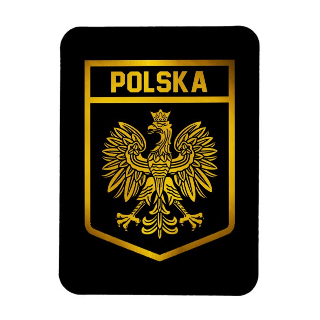 Imán Emblema de Polonia (Vertical)