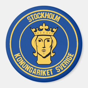 Imán Emblema de Ronda de Estocolmo