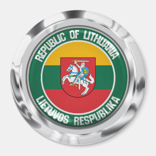 Imán Emblema de Ronda de Lituania