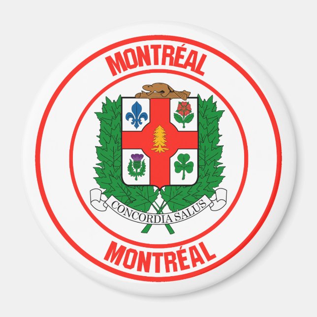 Imán Emblema de Ronda de Montreal (Frente)
