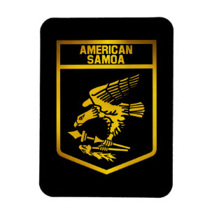 Imán Emblema de Samoa Americana